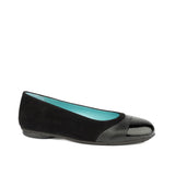 [T. RABOTIN] Marta Suede Flat - Nero