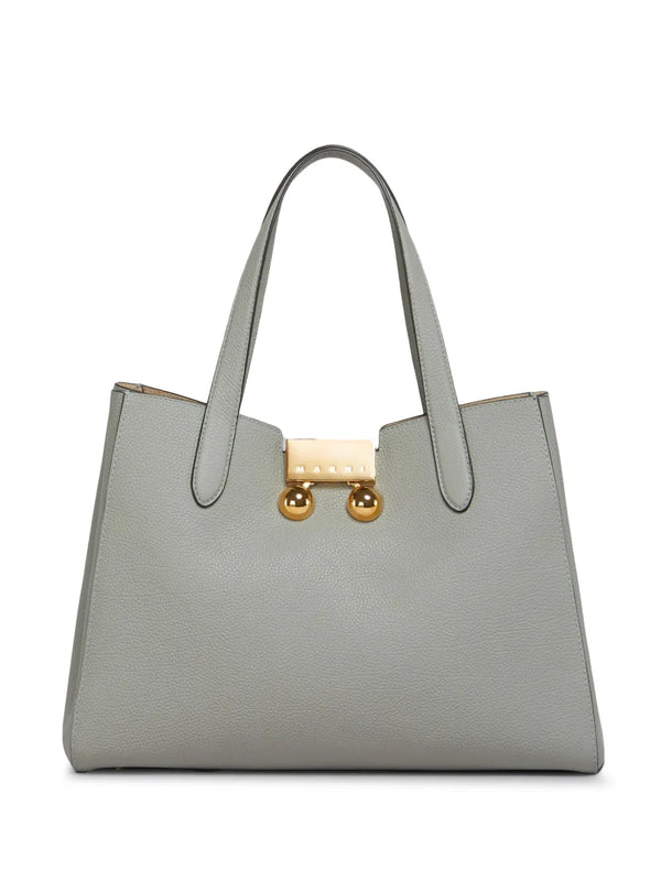 [MARNI] Trunkaroo Tote Handbag - Storm