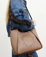 [S.McCARTNEY] LOGO TOTE BAG ALTER MAT-  MOSS