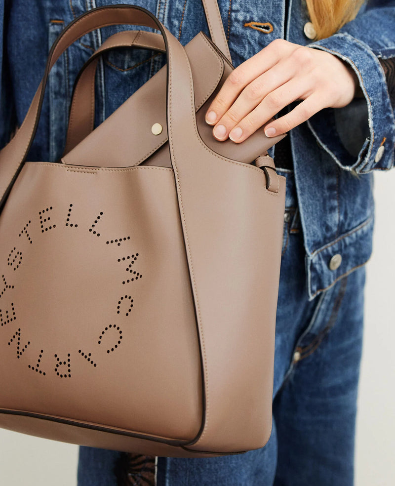 [S.McCARTNEY] LOGO TOTE BAG ALTER MAT-  MOSS