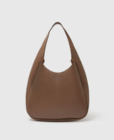 [S.McCartney]  Logo Large Hobo Bag Eco Embossed Grainy Alter Mat - Ash