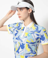 [Mark&Lona] Option Crystal Flag Visor - White
