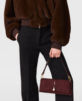 Plush Mink Bomber Jacket