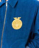 Corduroy Panel Denim Jacket