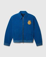 Corduroy Panel Denim Jacket