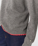 Crochet Heart Wool Jumper