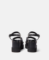 [S.McCARTNEY] ELYSE STAR STUD PLATFORM SANDAL - BLACK