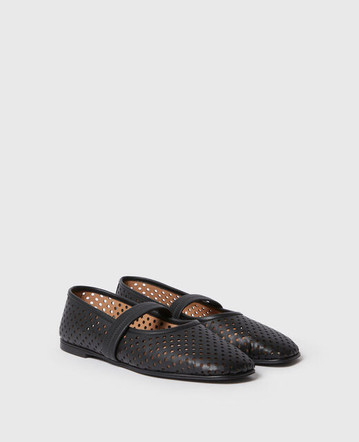 Ryder Perforated Ballet Flats