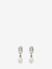 Women's Skull & Crystal Earrings