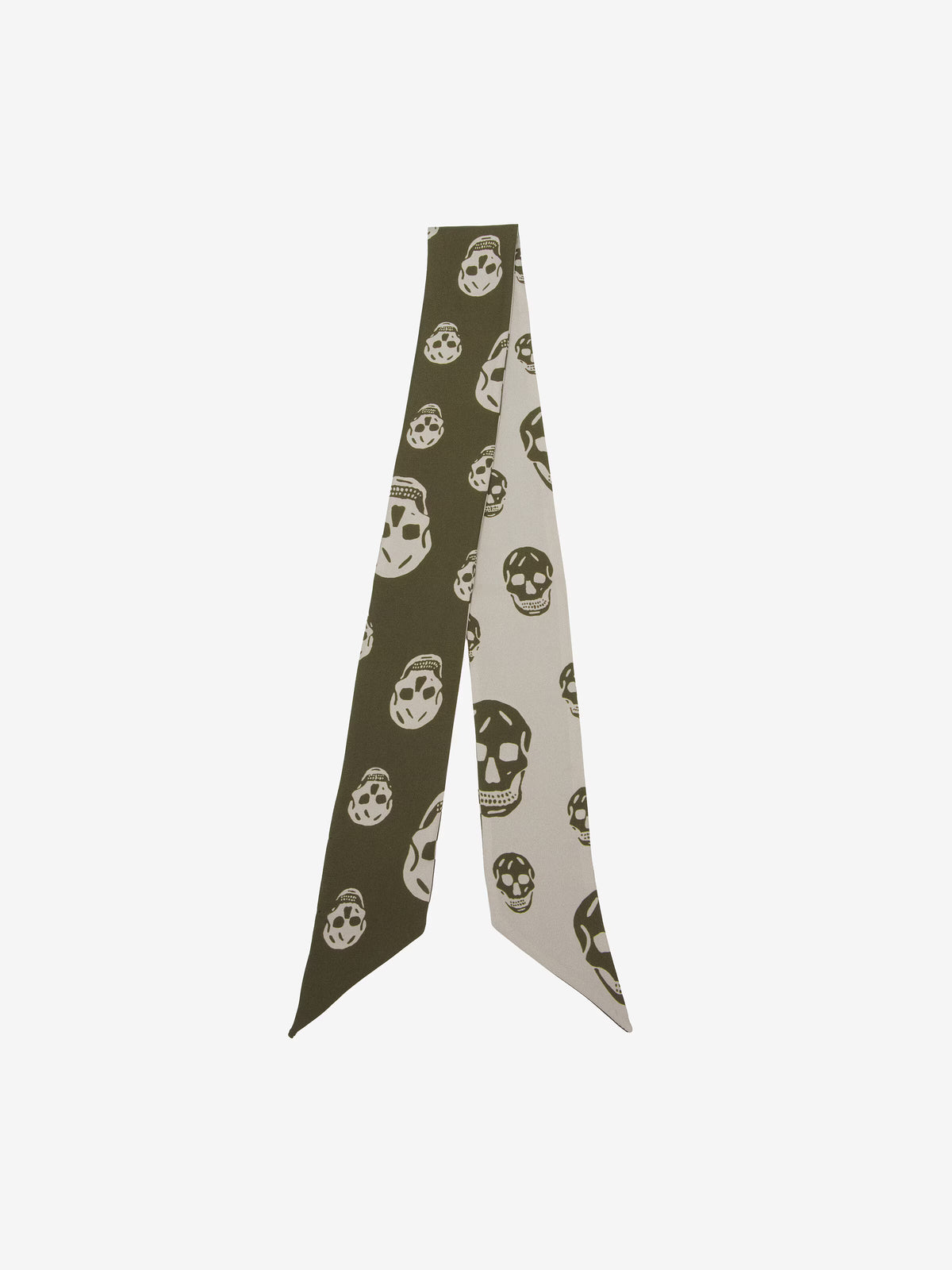 Women's Ribbon Skull Scarf