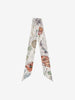 Women's Ribbon Skull Scarf