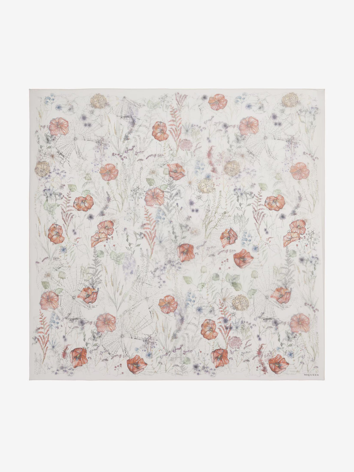Women's Spider Floral Scarf