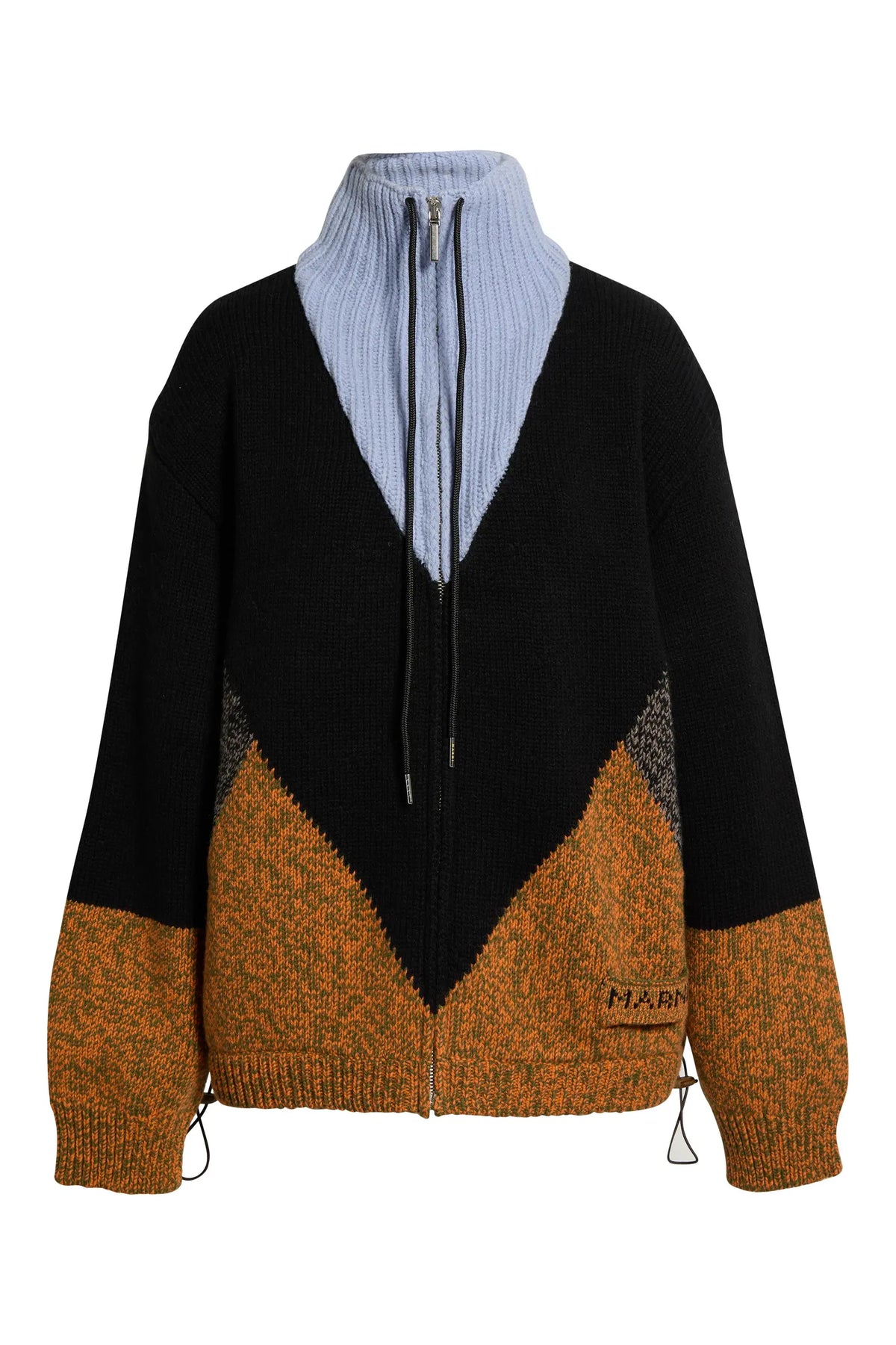 Wool & Cashmere Zip Front Jacket