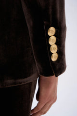 [DMN] ANNETTE JACKET BROWN - MARRON