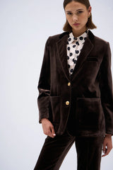 [DMN] ANNETTE JACKET BROWN - MARRON