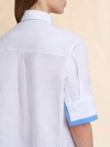 [Marni] Poplin Shirt With Double Cuffs - Lily White