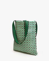 [Clare V.] Carryall - Green Apple Multi
