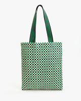 [Clare V.] Carryall - Green Apple Multi