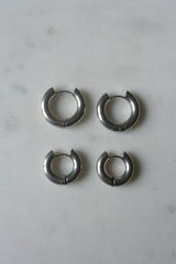 [Shaker Jewels] Boucles D’Oreilles Lasia Grande Earrings - Silver
