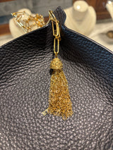 [Shaker Jewels] Bell Tassel Necklace - Gold