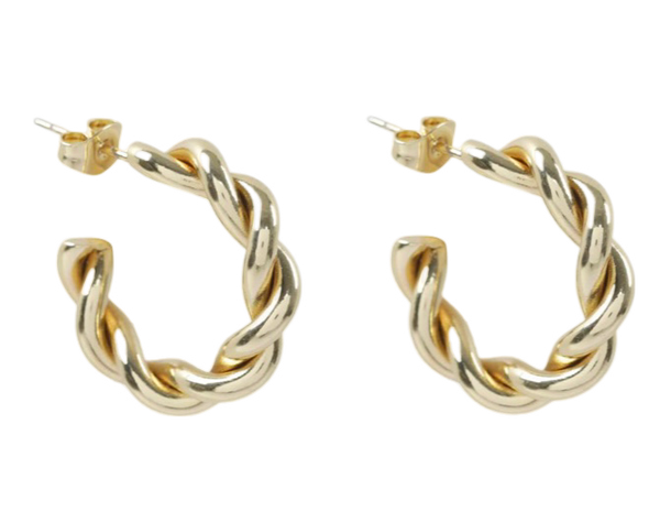 [Shaker Jewels] Boucles D’Oreilles Rika Twisted Earrings - Gold