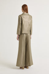 [Maliparmi] Exclusive Linen Jacket - Old Gold