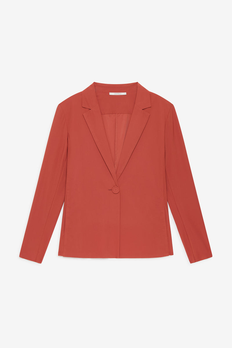[Maliparmi] Soft Jersey Jacket - Cuir