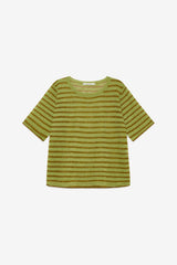 [Maliparmi] Summer Linen T-Shirt - Green