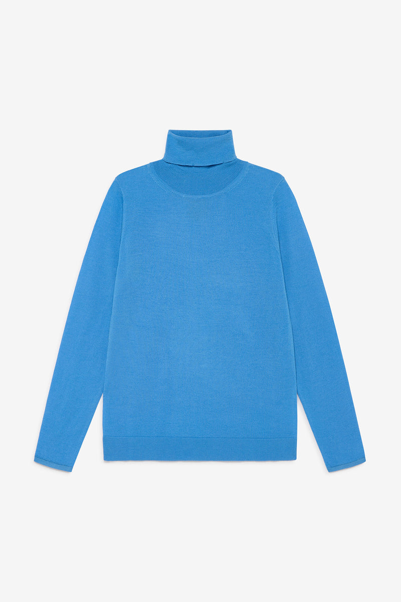 [MALIPARMI] COLOURS OF THE WORLD SWEATER -  SKY BLUE