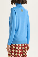 [MALIPARMI] COLOURS OF THE WORLD SWEATER -  SKY BLUE