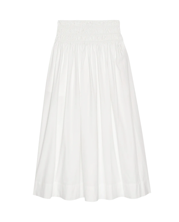 [The Great] The Viola Skirt - White