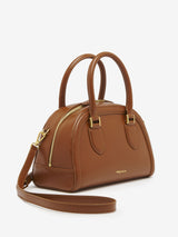 [A.McQUEEN] Birdee Boston Small - Dark Tan/Gold