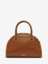 [A.McQUEEN] Birdee Boston Small - Dark Tan/Gold