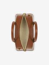 [A.McQUEEN] Birdee Boston Small - Dark Tan/Gold