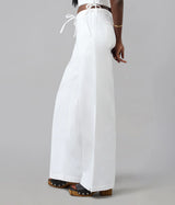 REMY- Mid Rise Cotton Twill Trouser