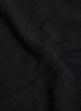 [Majestic] Stretch Linen S/S Crewneck - Noir