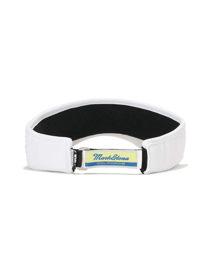 [Mark&Lona] Option Crystal Flag Visor - White