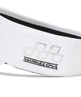 [Mark&Lona] Option Crystal Flag Visor - White