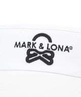 [Mark&Lona] Option Crystal Flag Visor - White