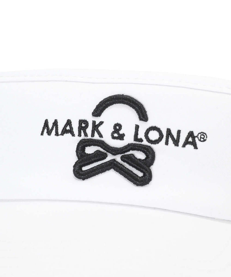 [Mark&Lona] Option Crystal Flag Visor - White