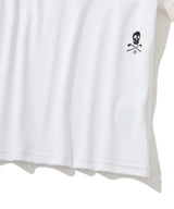 [Mark&Lona] Trans Camo Shirring Mock - White