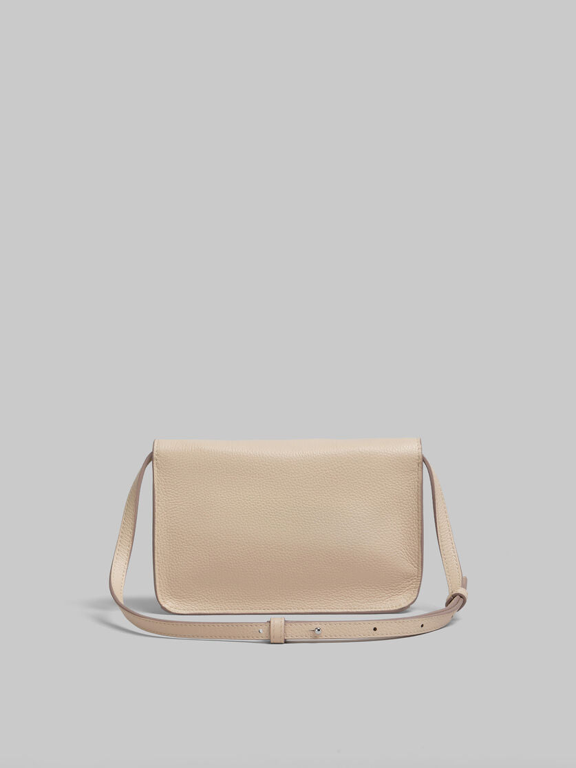 Leather Pochette Shoulder Bag with Marni Mending