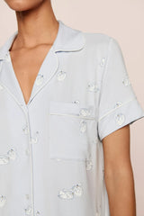 Gisele Printed TENCEL  Modal Relaxed Short PJ Set
