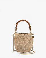 [Clare V.] Pot de Miel W/ Bamboo Handle - Cream