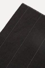 Pure virgin wool stole with Punto Luce detailing