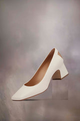 [M. MARGIELA] Four Stitches Décortiqué Pump - WHITE