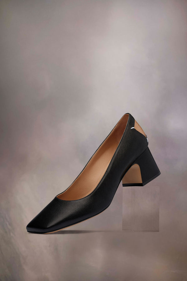 [M. MARGIELA] Four Stitches Décortiqué Pumps -  BLACK