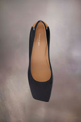 [M. MARGIELA] Four Stitches Décortiqué Pumps -  BLACK