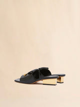 [Marni] Leather Trunkaroo Sandal - Black