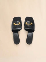 [Marni] Leather Trunkaroo Sandal - Black
